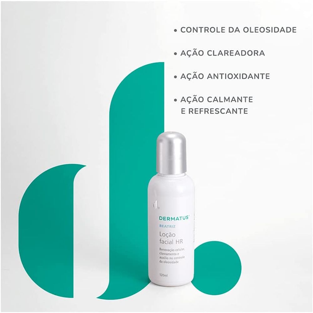 Loção Beatriz Antes E Depois Beatriz Loção Facial HR 120 ml | Dermatus - Artesanal